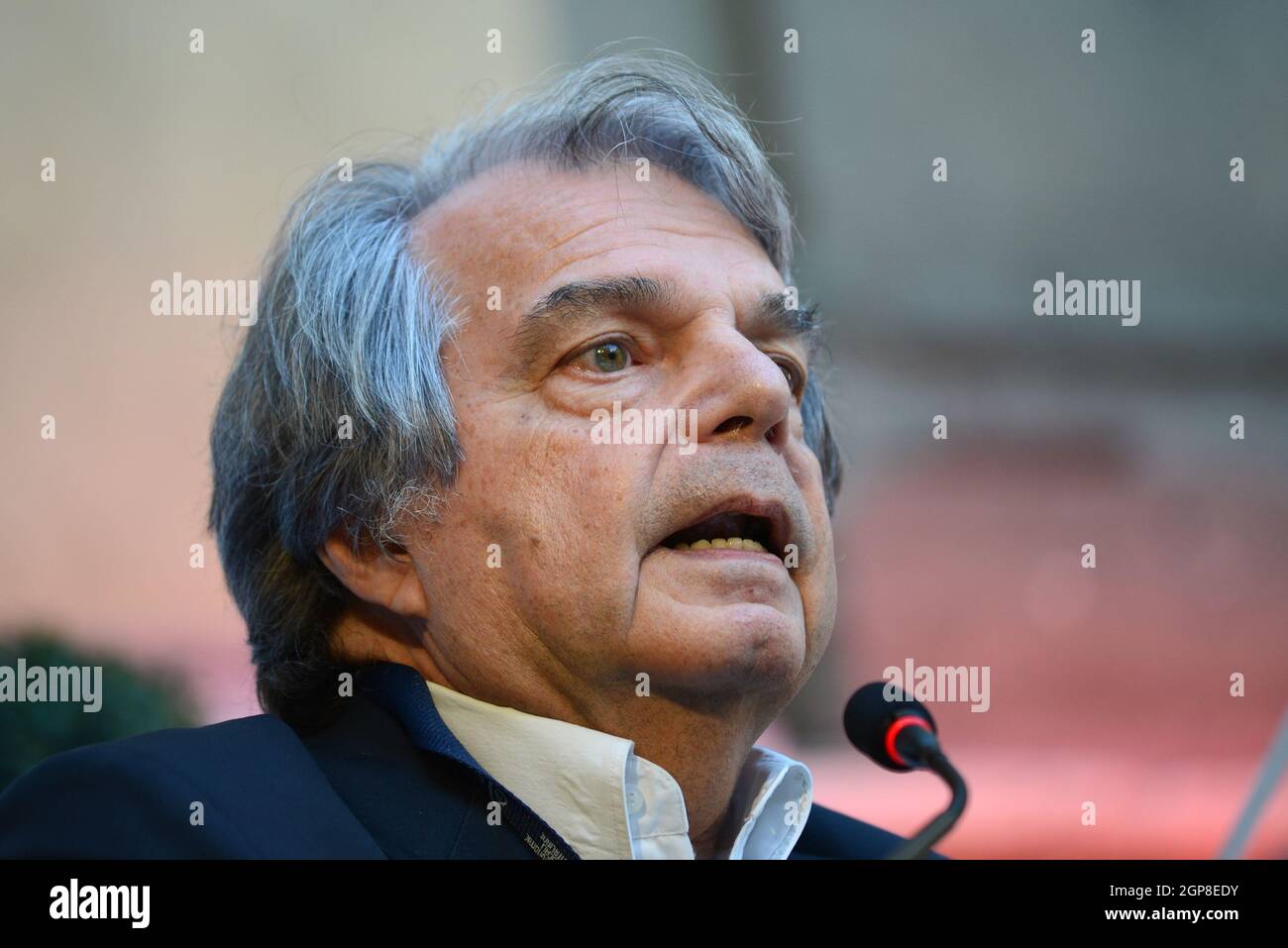 Rom, Italien. September 2021. Renato Brunetta, Minister Quelle: Independent Photo Agency/Alamy Live News Stockfoto