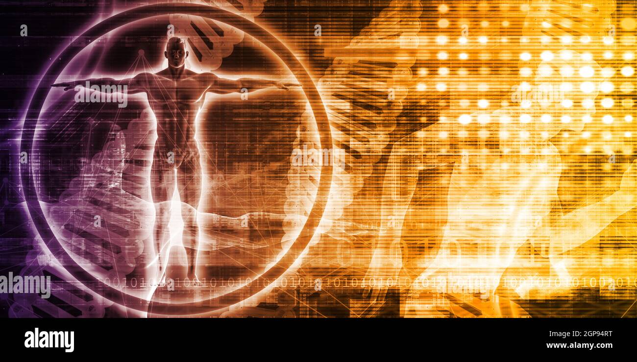 Wissenschaft Technologie Biowissenschaften Entwicklung als Konzept Stockfoto