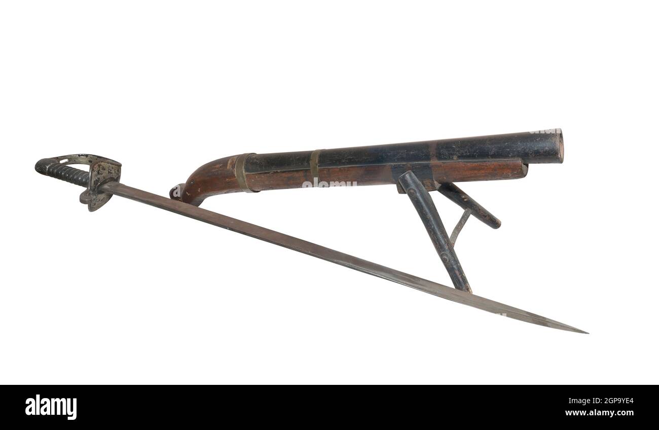Kavallerieschwert, Kulverin - 18. Jahrhundert Stockfoto