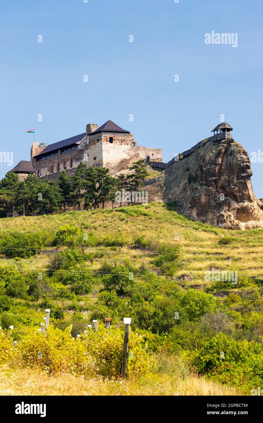 Schloss von Boldogko im nördlichen Ungarn Stockfoto