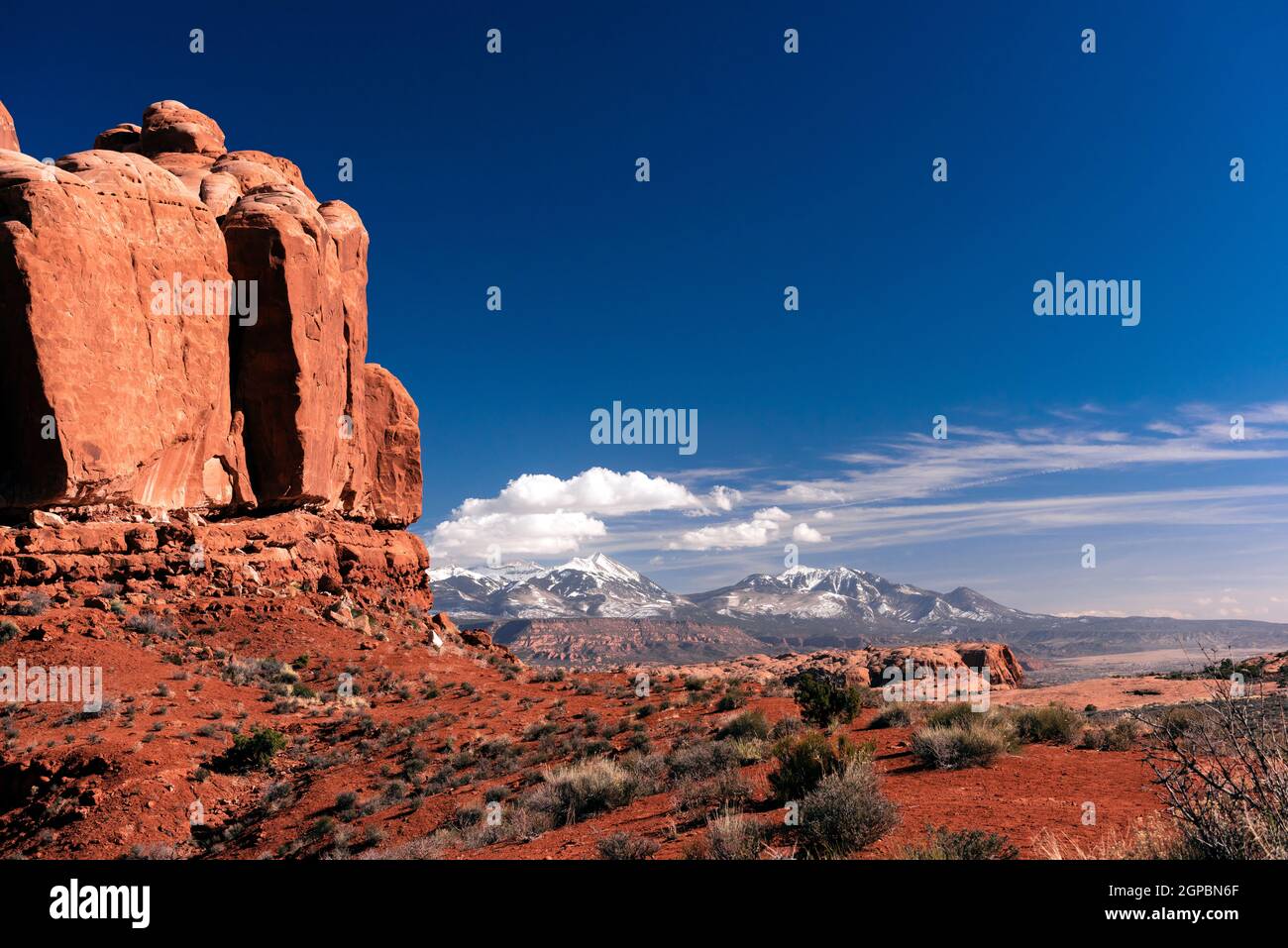 Arches-Nationalpark, Utah Stockfoto