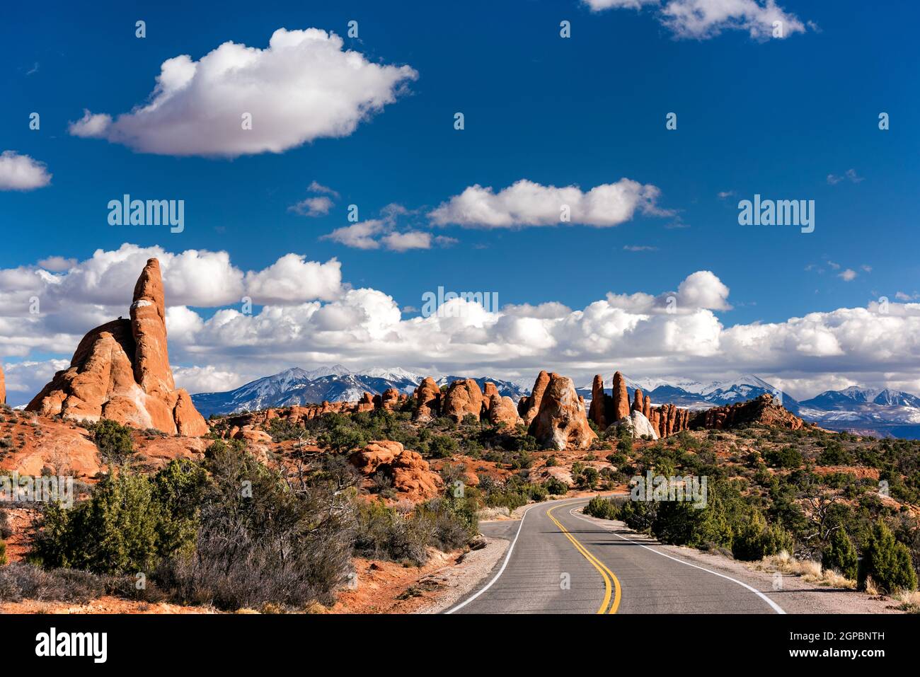 Arches-Nationalpark, Utah Stockfoto