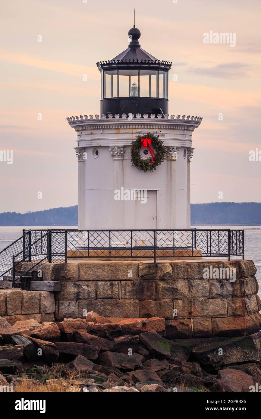 Bug Light State Park Stockfoto
