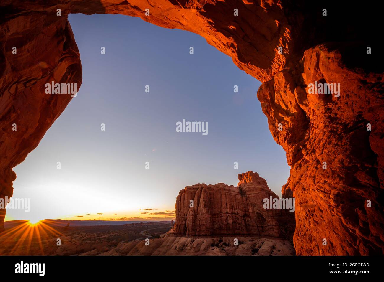 Arches-Nationalpark, Moab, Utah Stockfoto