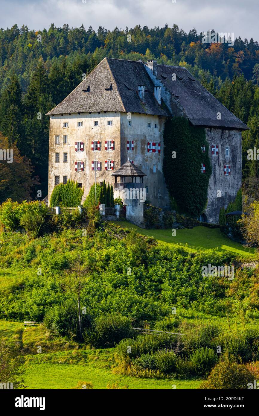 Schloss Moosburg in Kärnten, Österreich Stockfoto