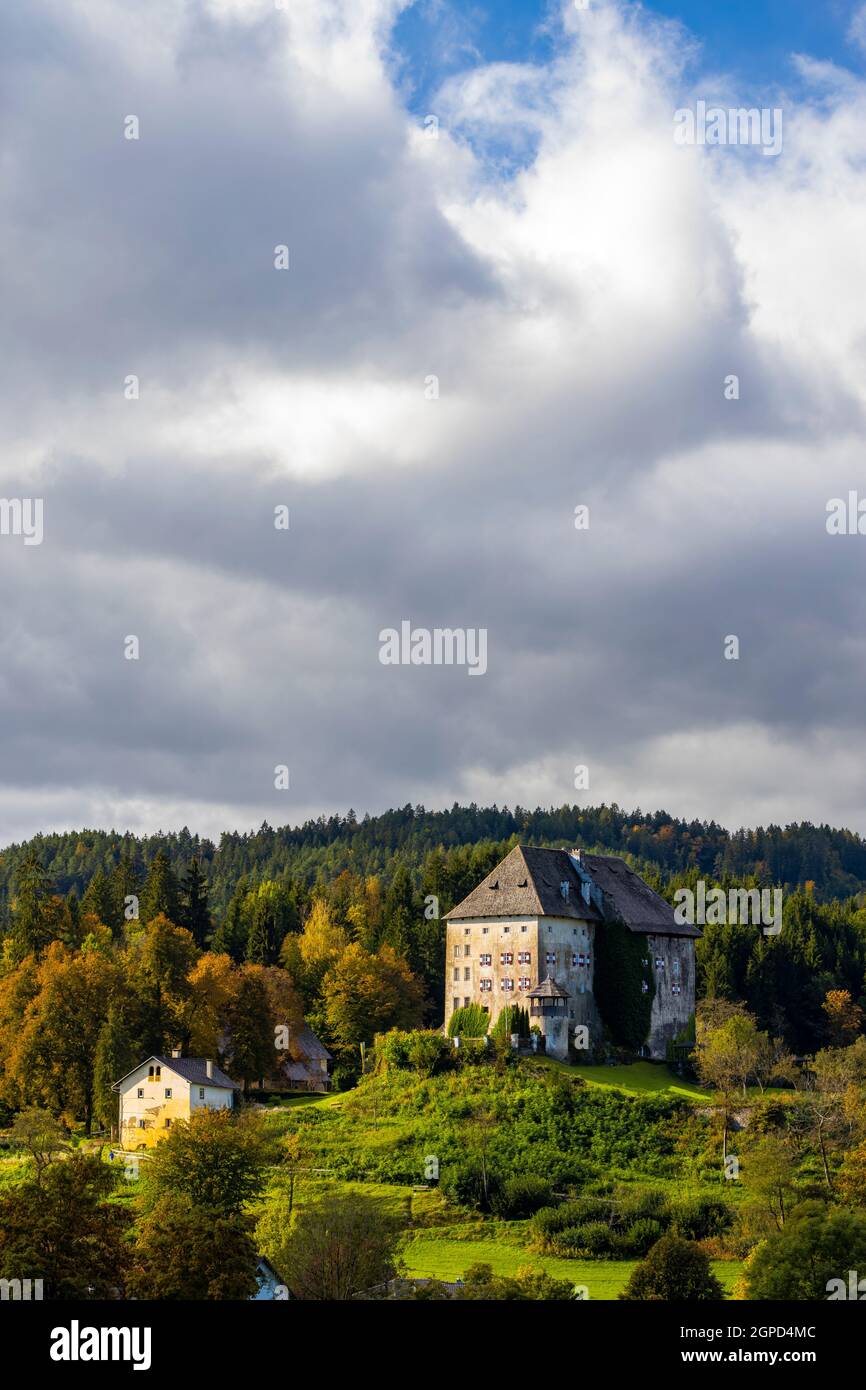 Schloss Moosburg in Kärnten, Österreich Stockfoto