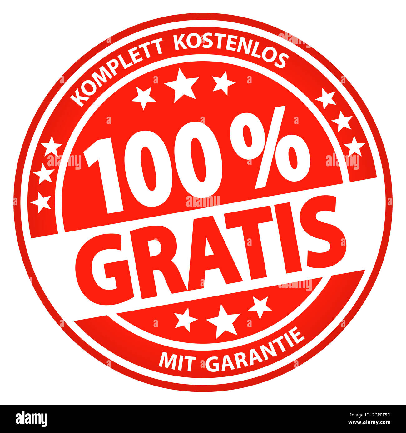 Round Business Button - 100 % gratis (deutsch) Stock Vektor