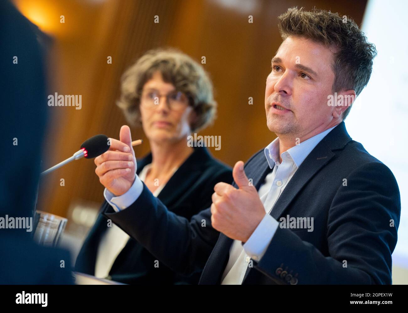 Berlin, Deutschland. September 2021. Dirk Betzel von der Pädagogischen