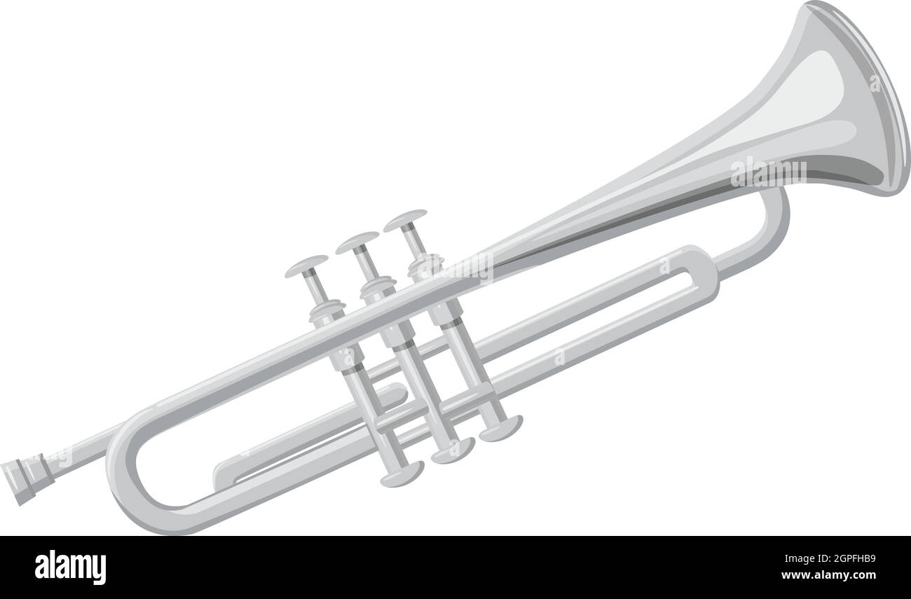 Messing Rohr-Symbol, grauen monochromen Stil Stock Vektor