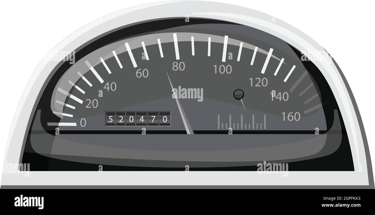 Kleinen Tacho für Auto-Symbol Stock Vektor