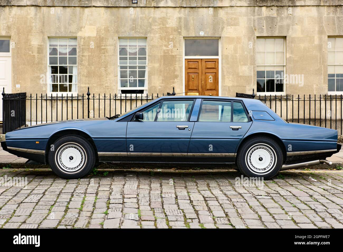 Aston Martin Lagonda in Bath Stockfoto