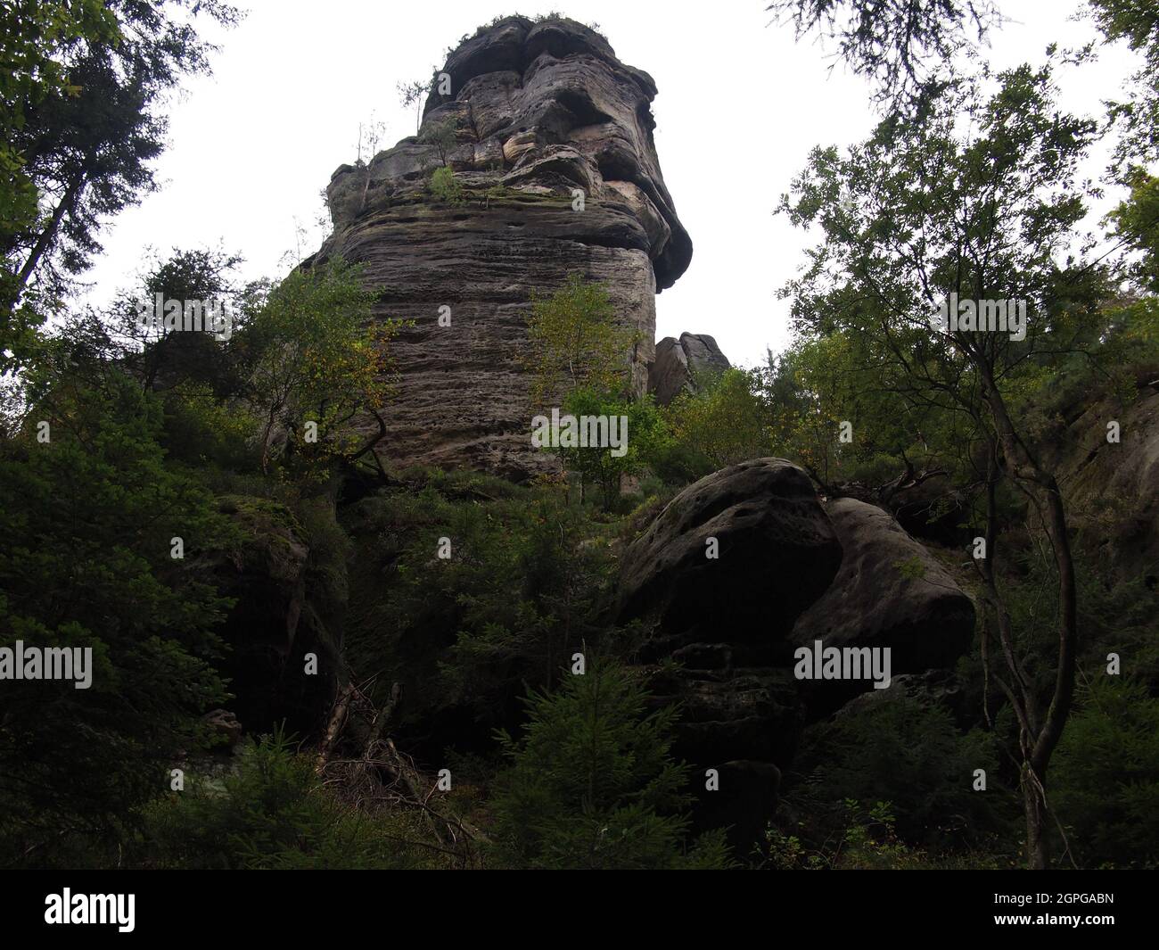 Nationalpark Böhmische Schweiz (Tschechische Republik) Stockfoto