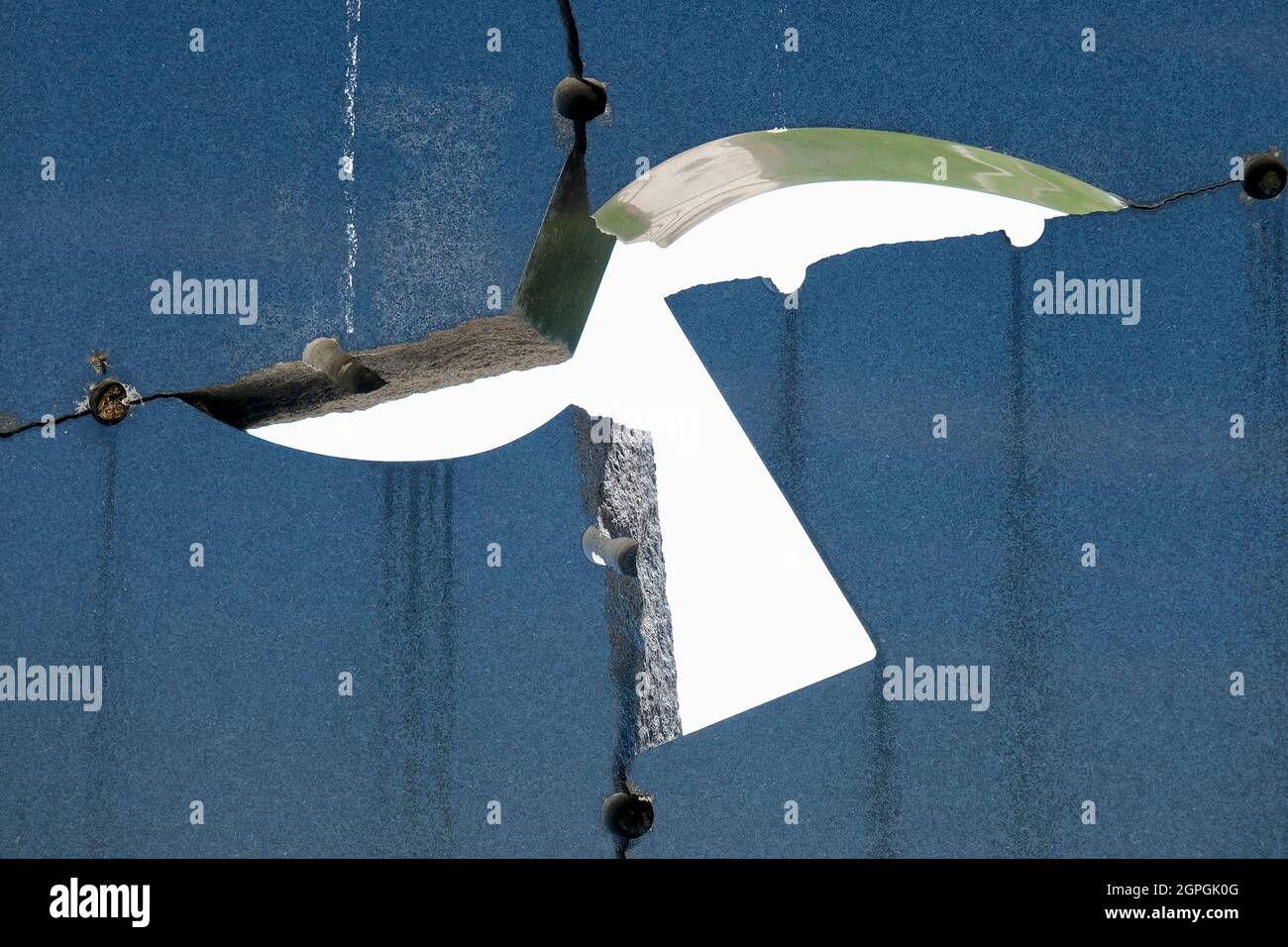 Wegen seiner verbrechen gegen die menschlichkeit hingerichtet Fotos