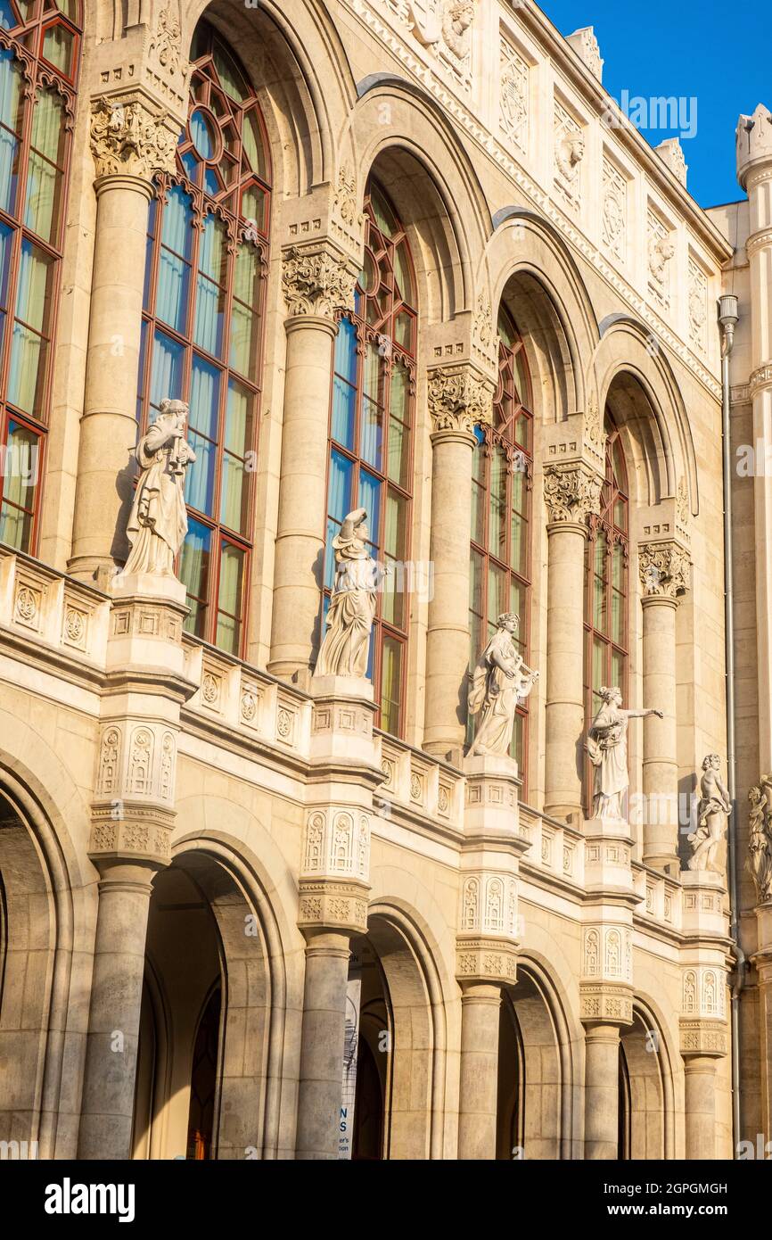 Ungarn, Budapest, von der UNESCO zum Weltkulturerbe erklärt, Stadtteil Pest, pesti Vidago Stockfoto