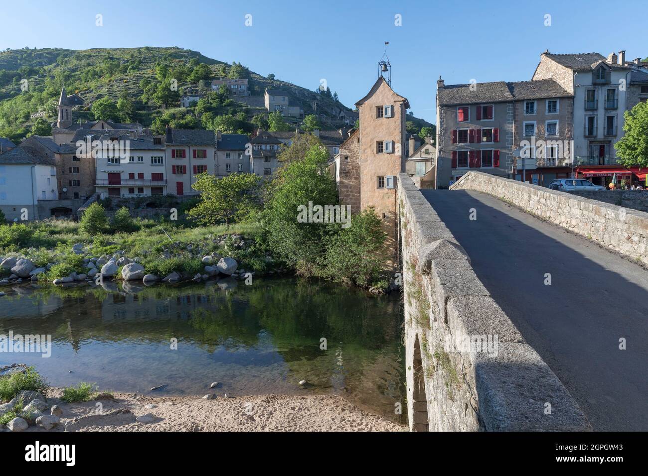 Frankreich, Lozere, Le Pont-de-Montvert, Nationalpark Cevennes Stockfoto
