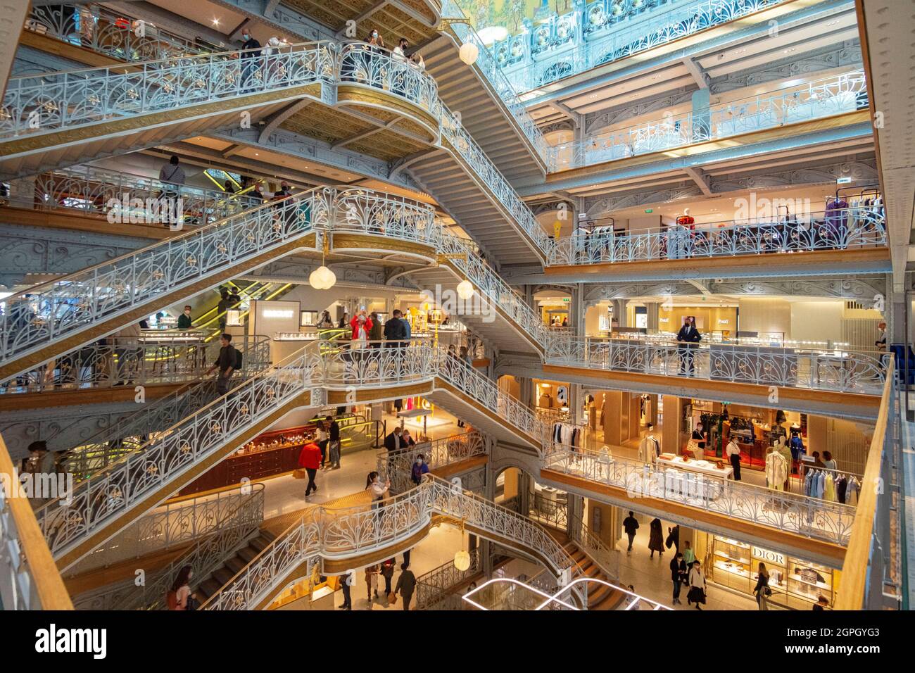 Frankreich, Paris, Kaufhaus La Samaritaine Stockfoto