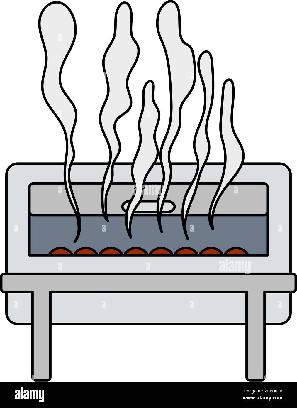 Symbol Für Scheufschale Stock Vektor