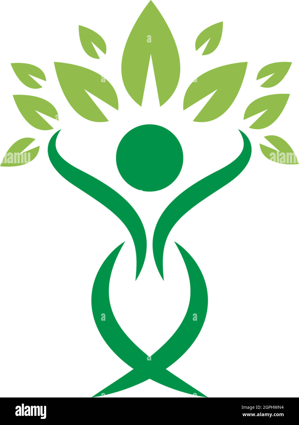 Logo „People Tree Care“ Stock Vektor