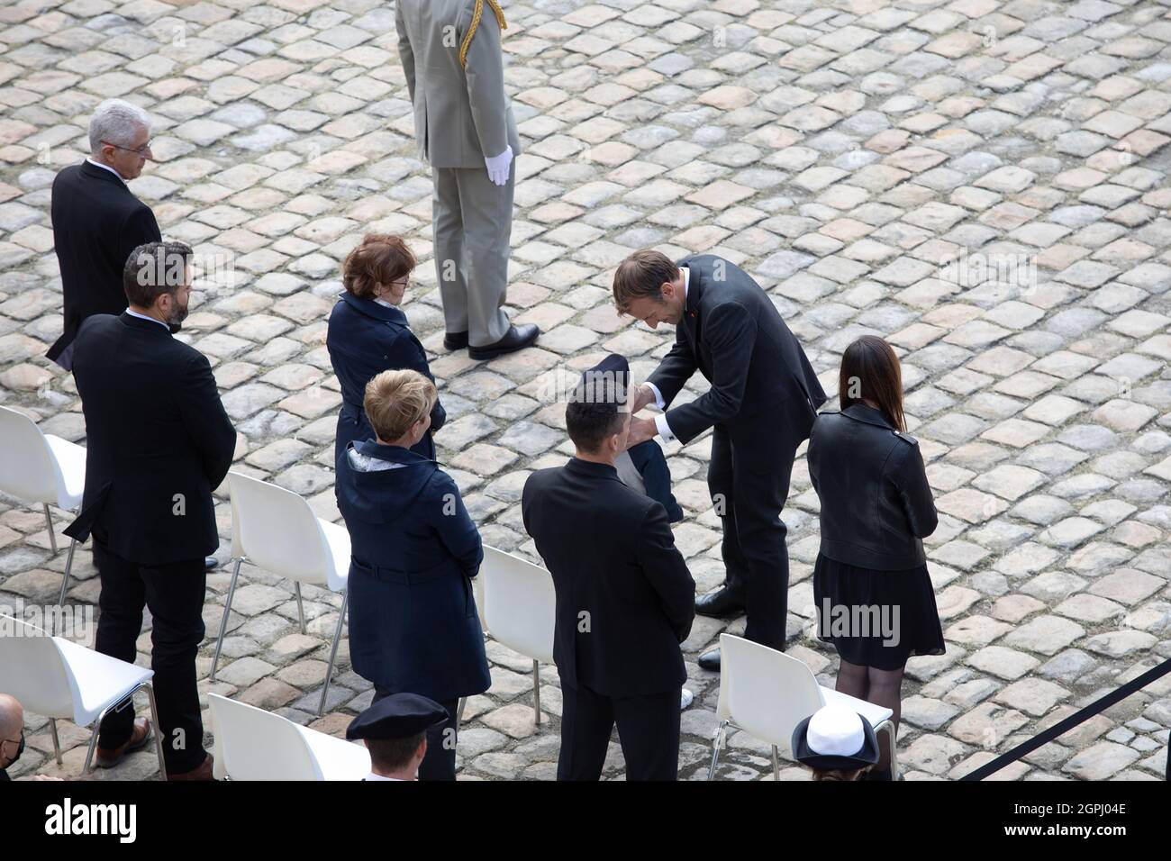 Paris, Frankreich, den 29. september 2021, französische nationale Hommage an den Obergefreiten Maxime Blasco, François Loock/Alamy Stockfoto