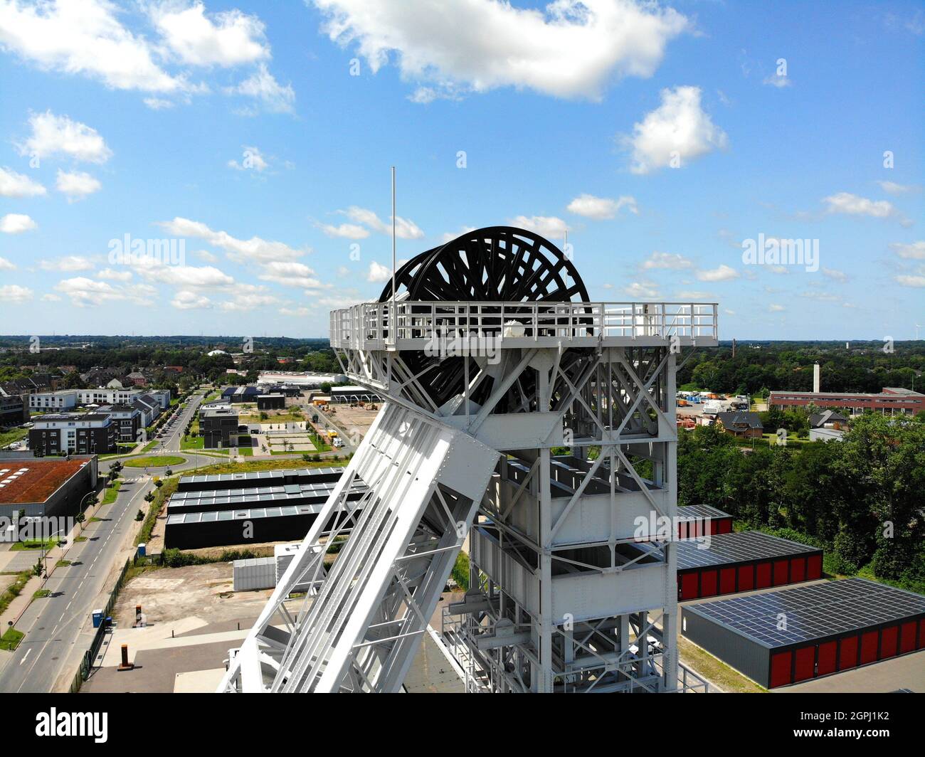 Bergwerk Fürst Leopold in Dorsten Stockfoto