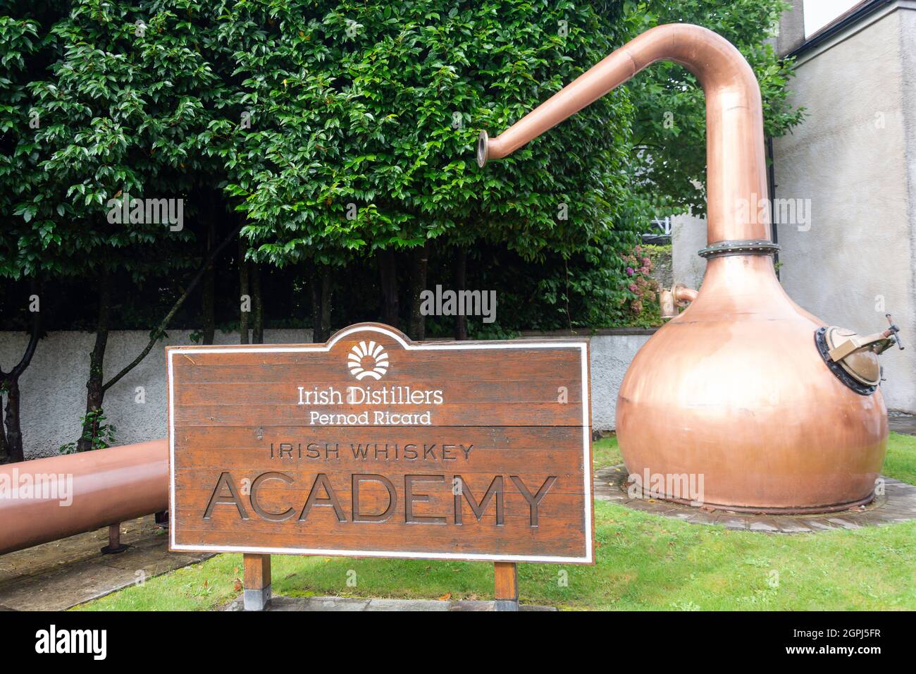 Irish Whiskey Academy in der Old Jameson Whiskey Distillery, Distillery Walk, Midleton (Mainistir na Corann), County Cork, Republik Irland Stockfoto