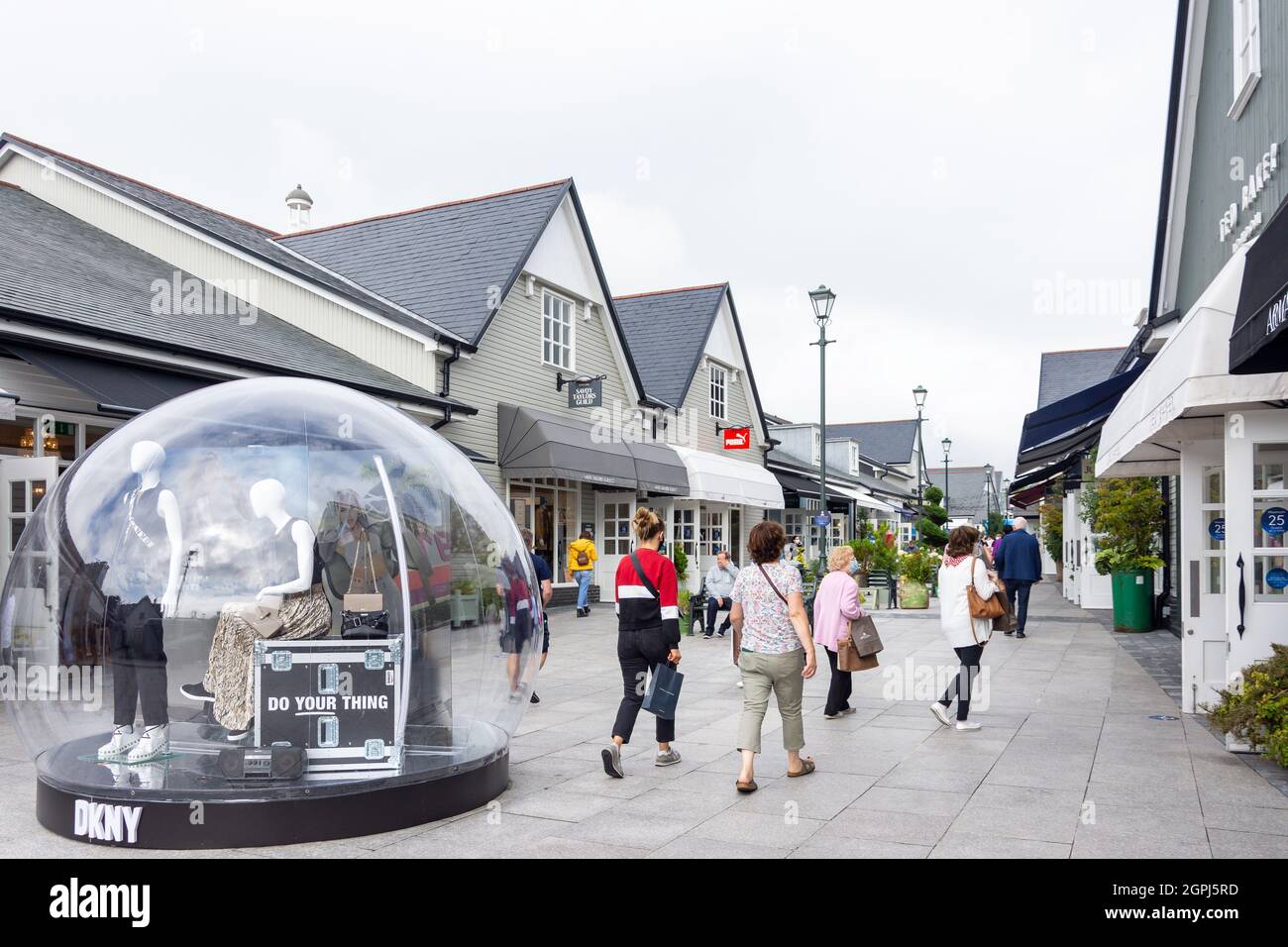 Kildare Village, Nurney Road, County Kildare, Republik Irland Stockfoto