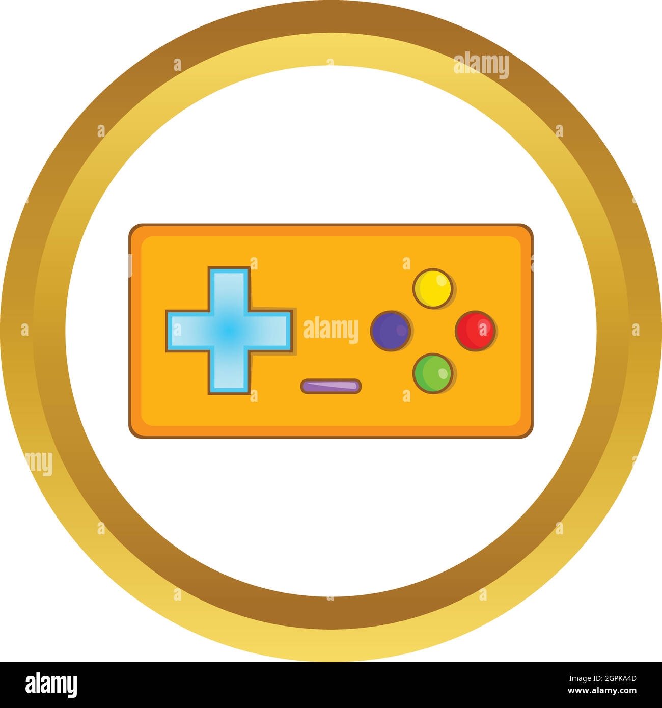 Gamepad Vektor icon Stock Vektor