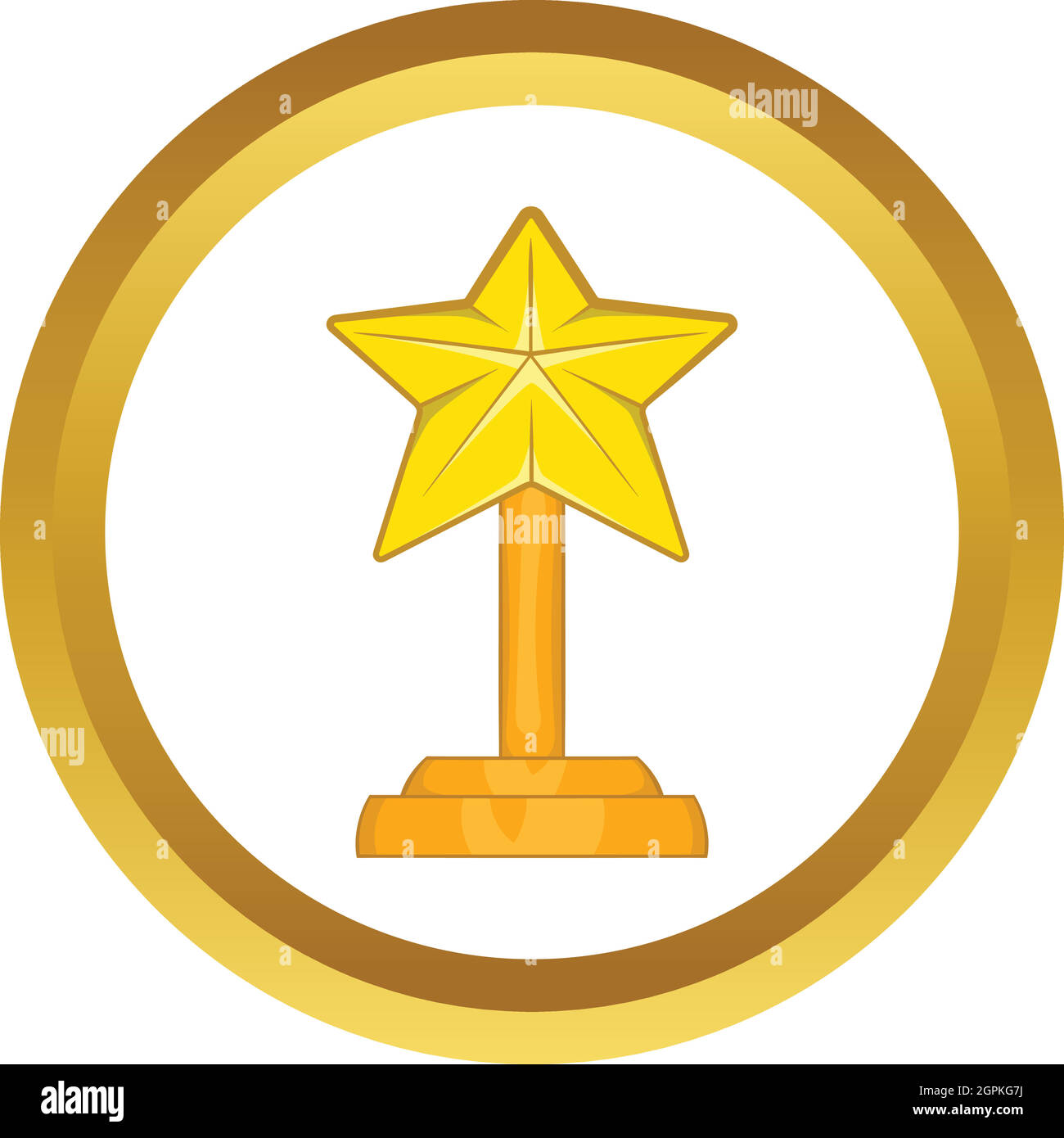 Sterne Vektor Icon Award Stock Vektor