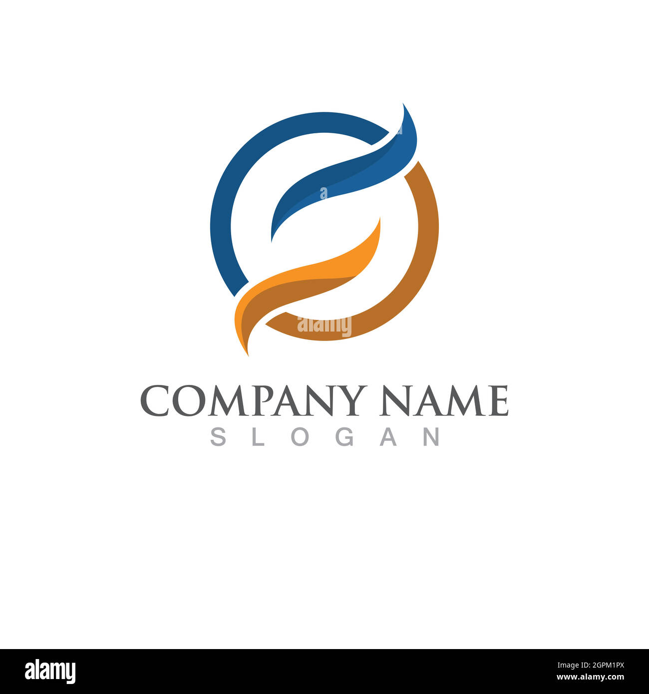 Firmenlogo des S-Buchstabens Stock Vektor