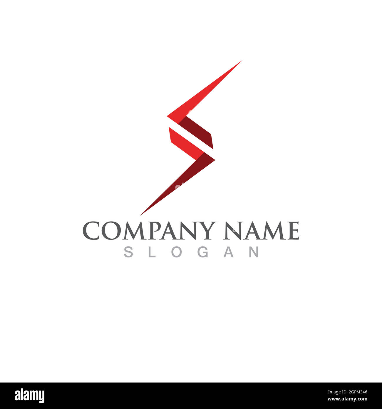 Firmenlogo des S-Buchstabens Stock Vektor