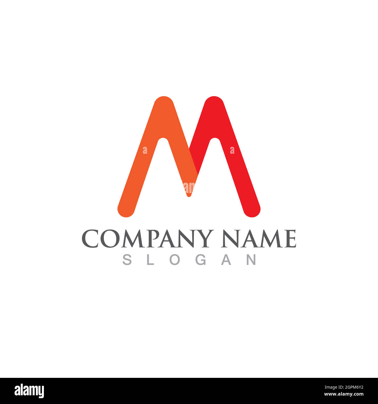Logo vorlage Ausgeschnittene Stockfotos und -bilder - Alamy