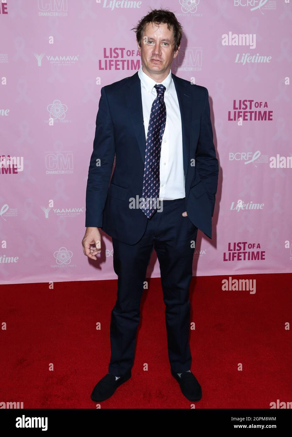 Los Angeles, Usa. September 2021. LOS ANGELES, KALIFORNIEN, USA - 29. SEPTEMBER: Der Schauspieler Chad Lindberg kommt bei der Los Angeles Premiere von Lifetime's 'List of A Lifetime' an, die am 29. September 2021 im CGV Cinemas Movie Theatre in Los Angeles, Kalifornien, USA, stattfand. (Foto von Xavier Collin/Image Press Agency) Quelle: Image Press Agency/Alamy Live News Stockfoto
