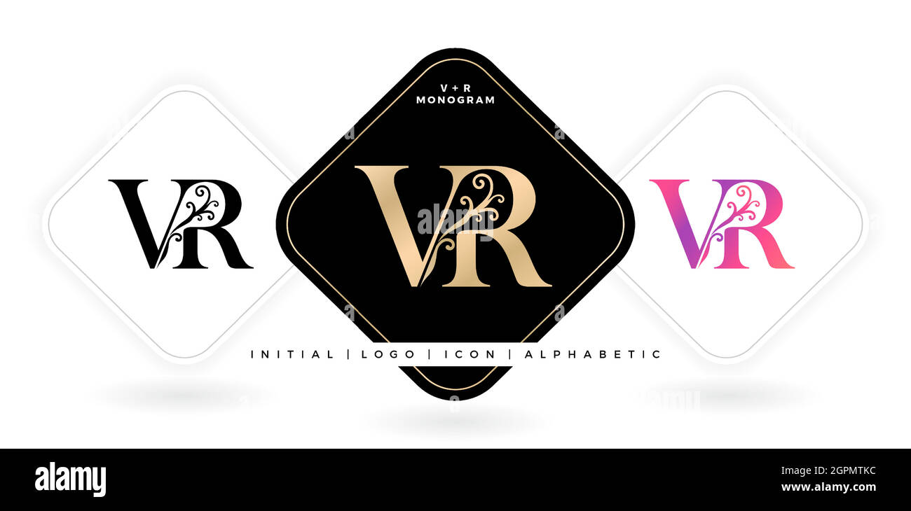 Monogramm BF Stock Vektor