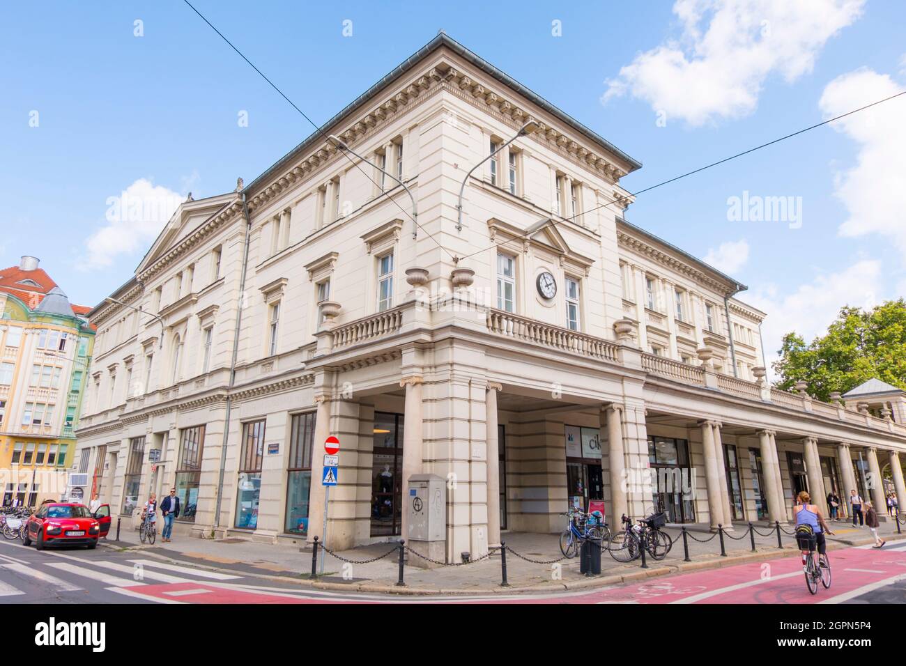 Teatr Ósmego dnia, Theater, Plac Wolności, Posen, Polen Stockfoto