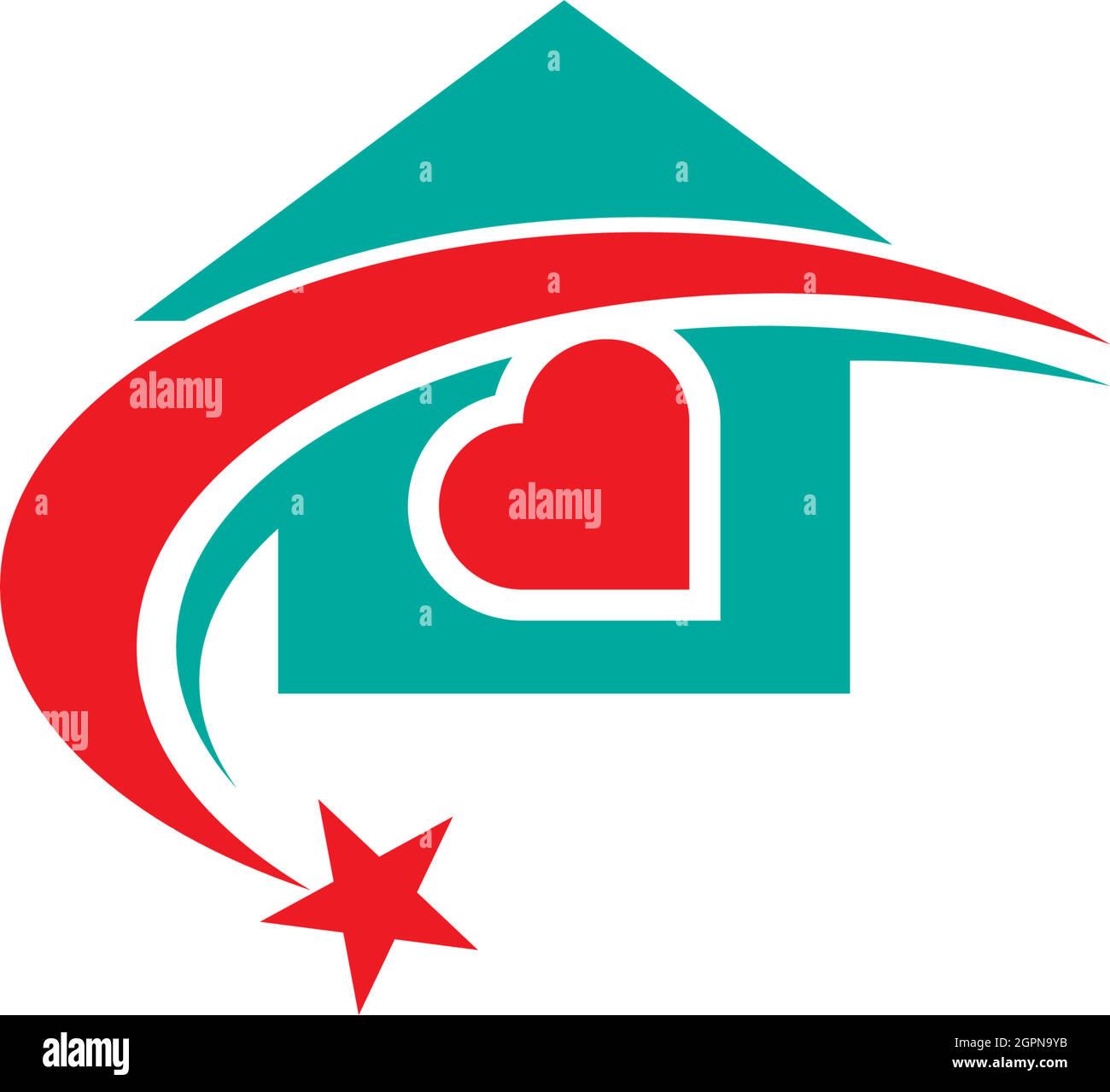 Haus Symbol Logo einfaches Design Vorlage Vektor Stock Vektor
