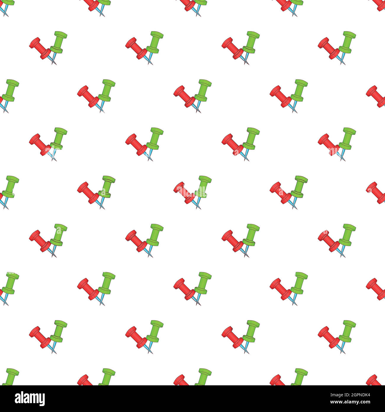 PIN Muster, Cartoon-Stil Stock Vektor