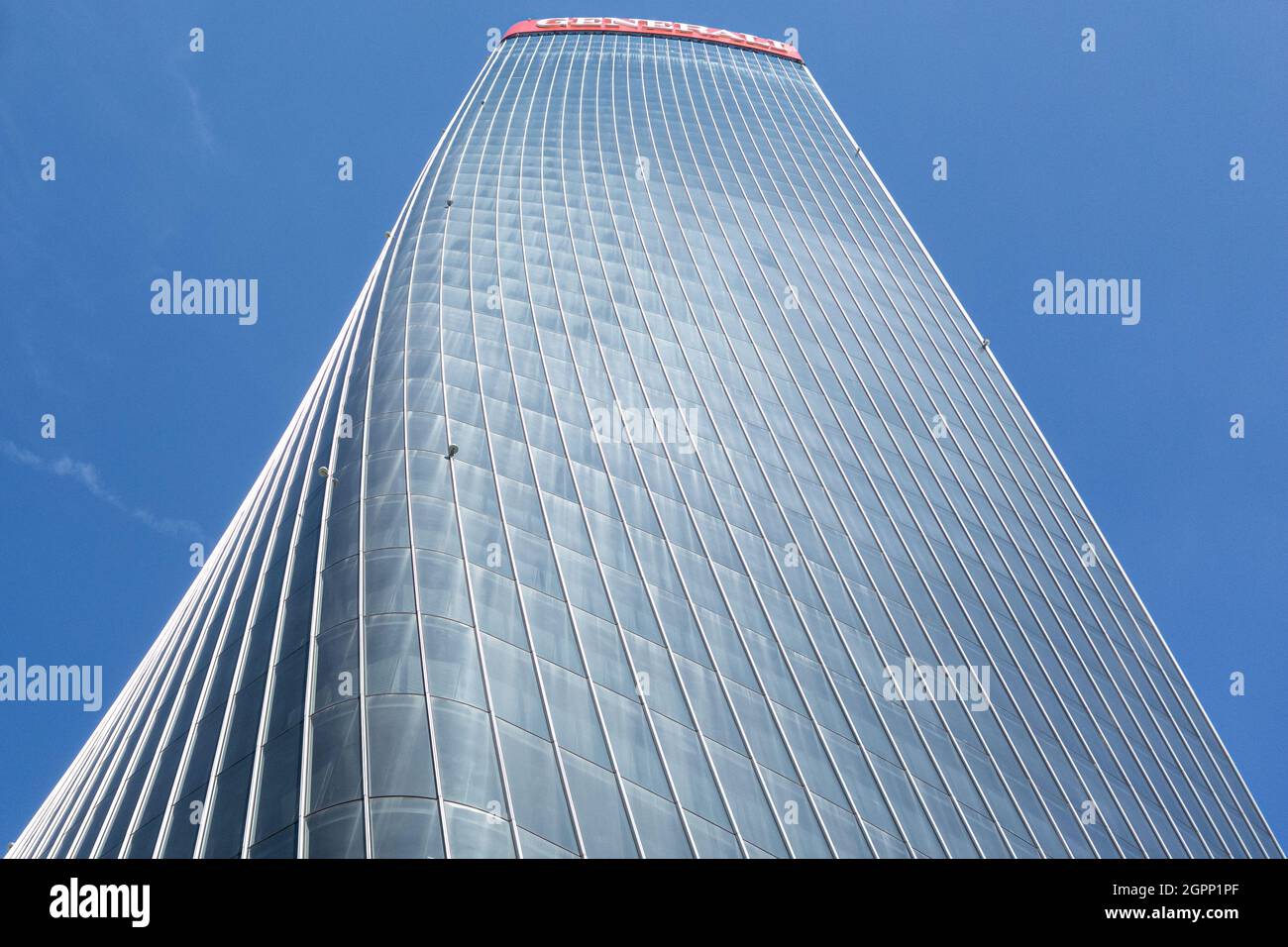 Milan City Life Generali Stockfoto