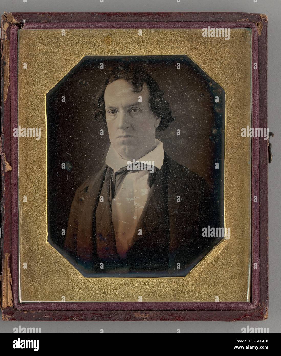 Ohne Titel (Gideon Welles, Sekretär der Marine), 1847. Daguerreotyp. Stockfoto