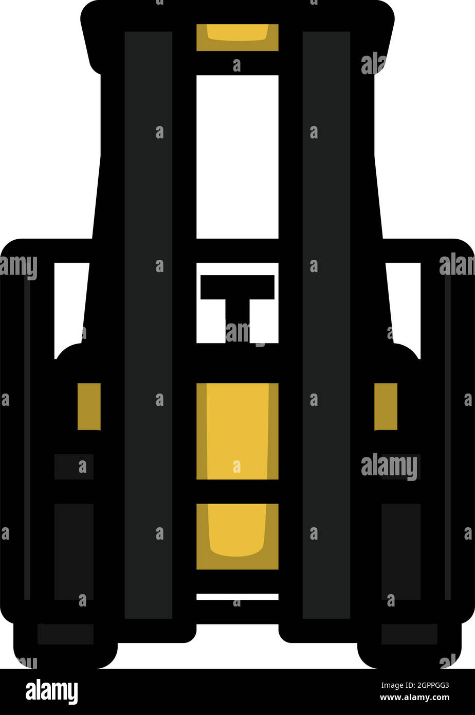 Lager-Gabelstapler-Symbol Stock Vektor