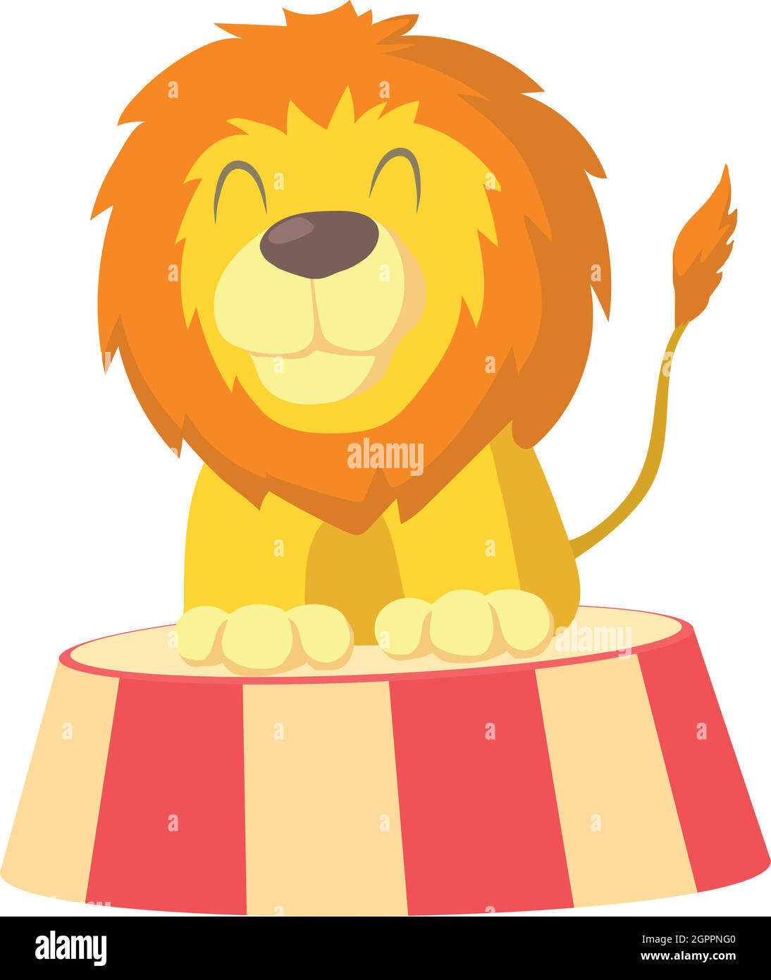 Lion circus cartoon -Fotos und -Bildmaterial in hoher Auflösung – Alamy