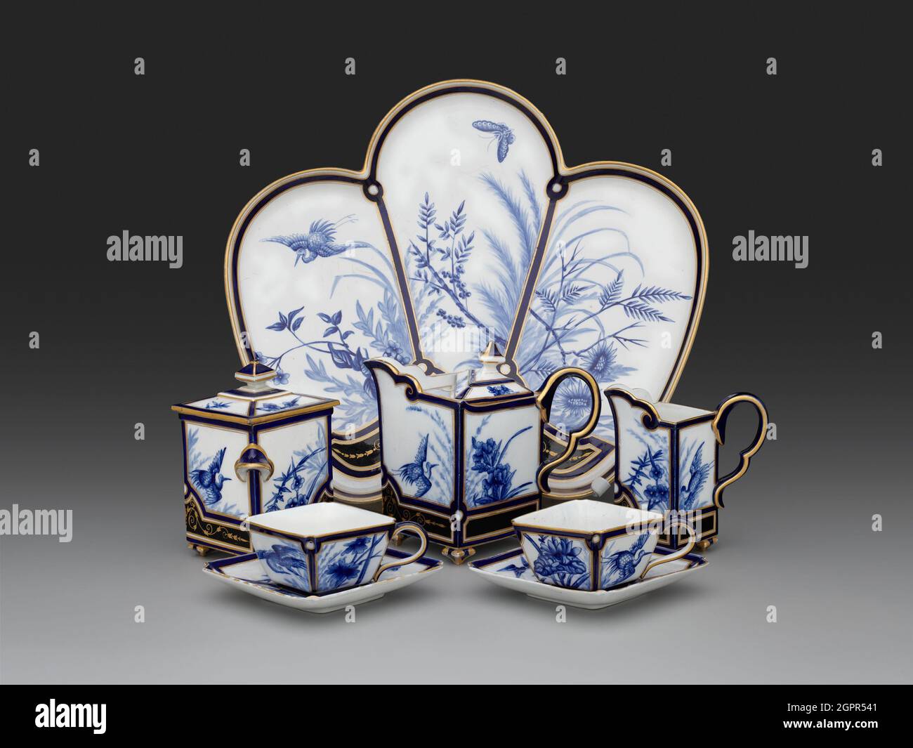 Tea Service, England, 1877 und 1878. Stockfoto