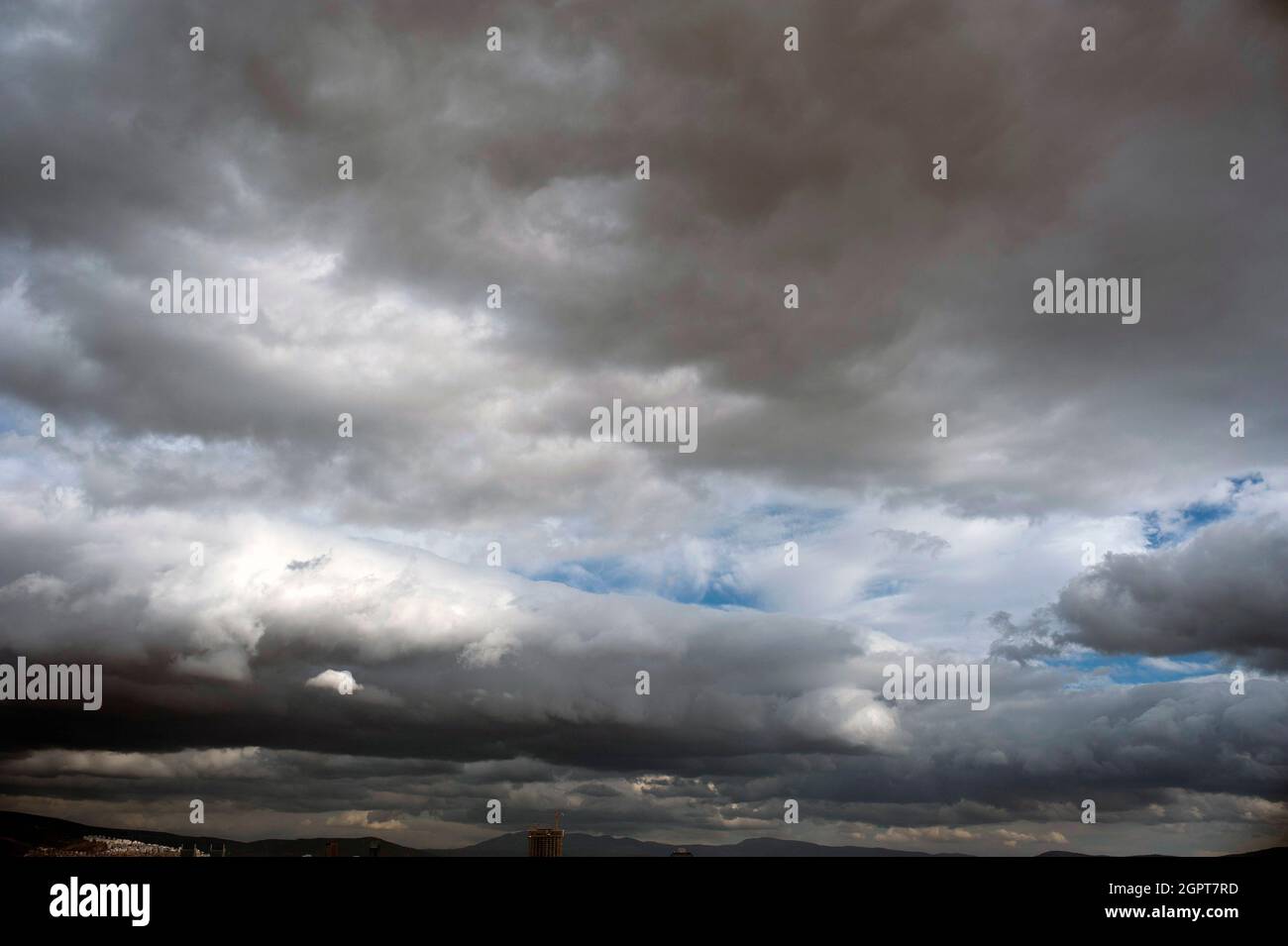 Wolken-Hintergrund Stockfoto