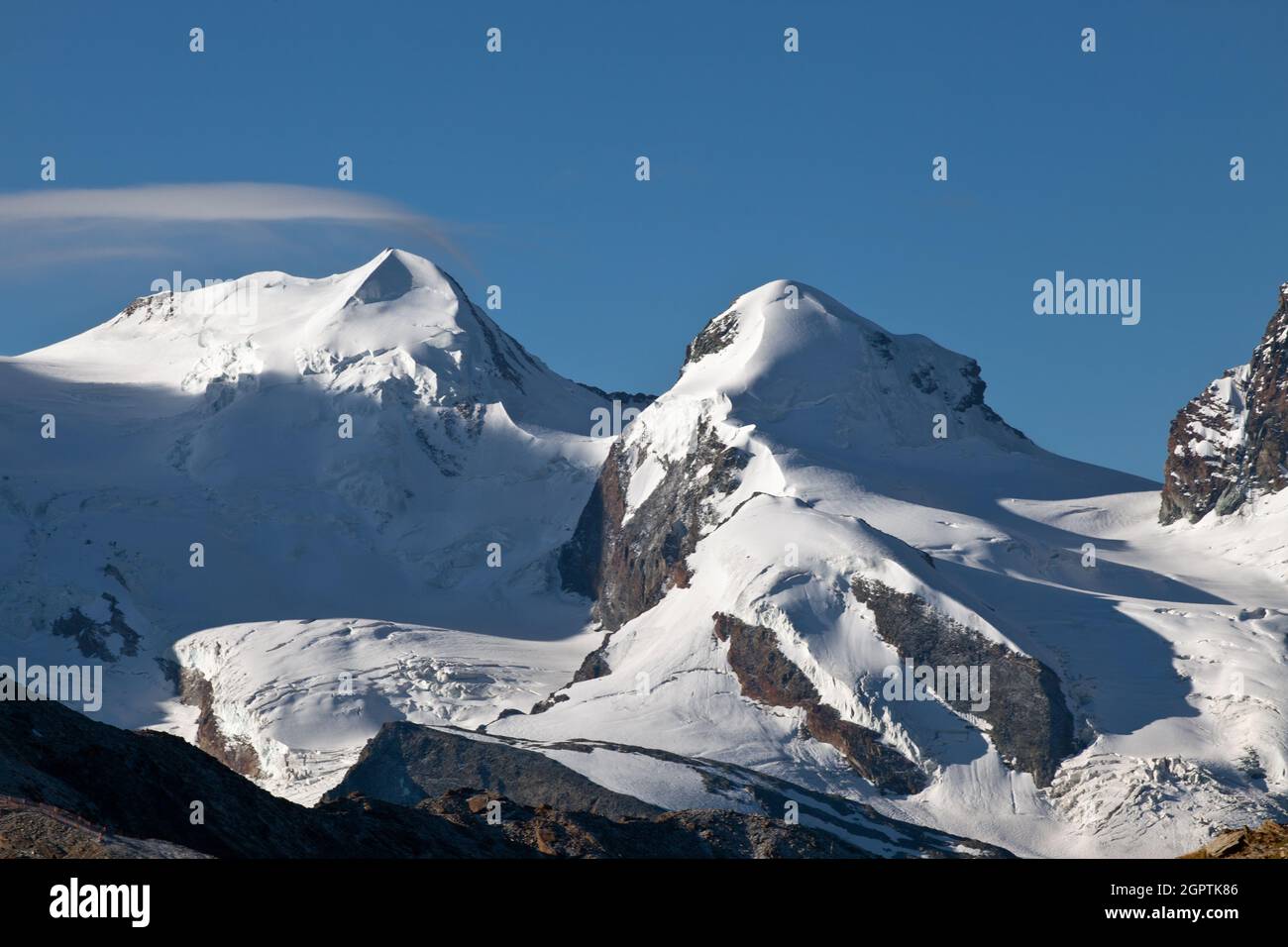 Castor und Pollux Stockfoto