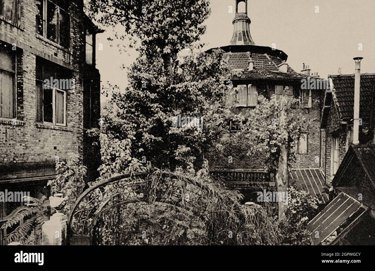 La Ruche, Montparnasse, 1920er Jahre. Private Sammlung. Stockfoto