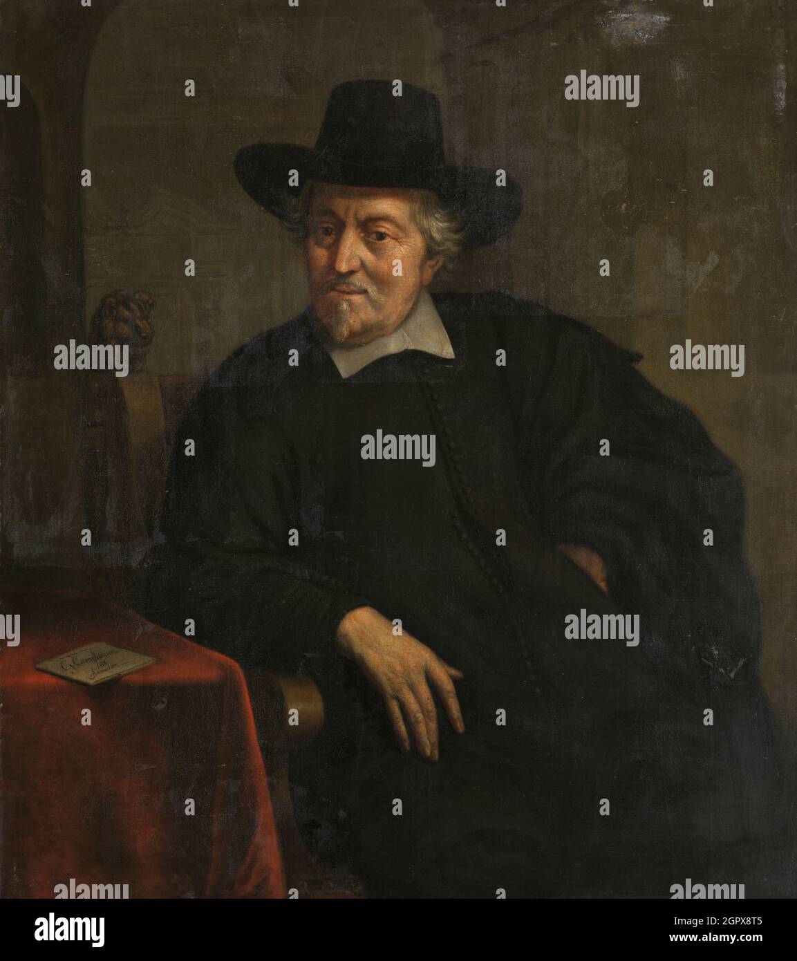 Selbstporträt, zwischen 1660 und 1672. Gefunden in der Sammlung des Rijksmuseums, Amsterdam. Stockfoto