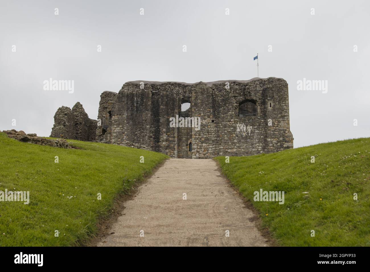 Dundonald Castle Kilmarnock Großbritannien Stockfoto