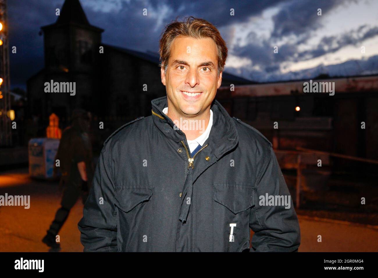 Rust, Deutschland. September 2021. Rust, Deutschland - 29. September 2021: Europa-Park, Horror Nights - Traumatica mit Thomas Mack, Mitglied der Eigentümerfamilie, bluebanana Unterhaltung, Halloween Quelle: dpa/Alamy Live News Stockfoto