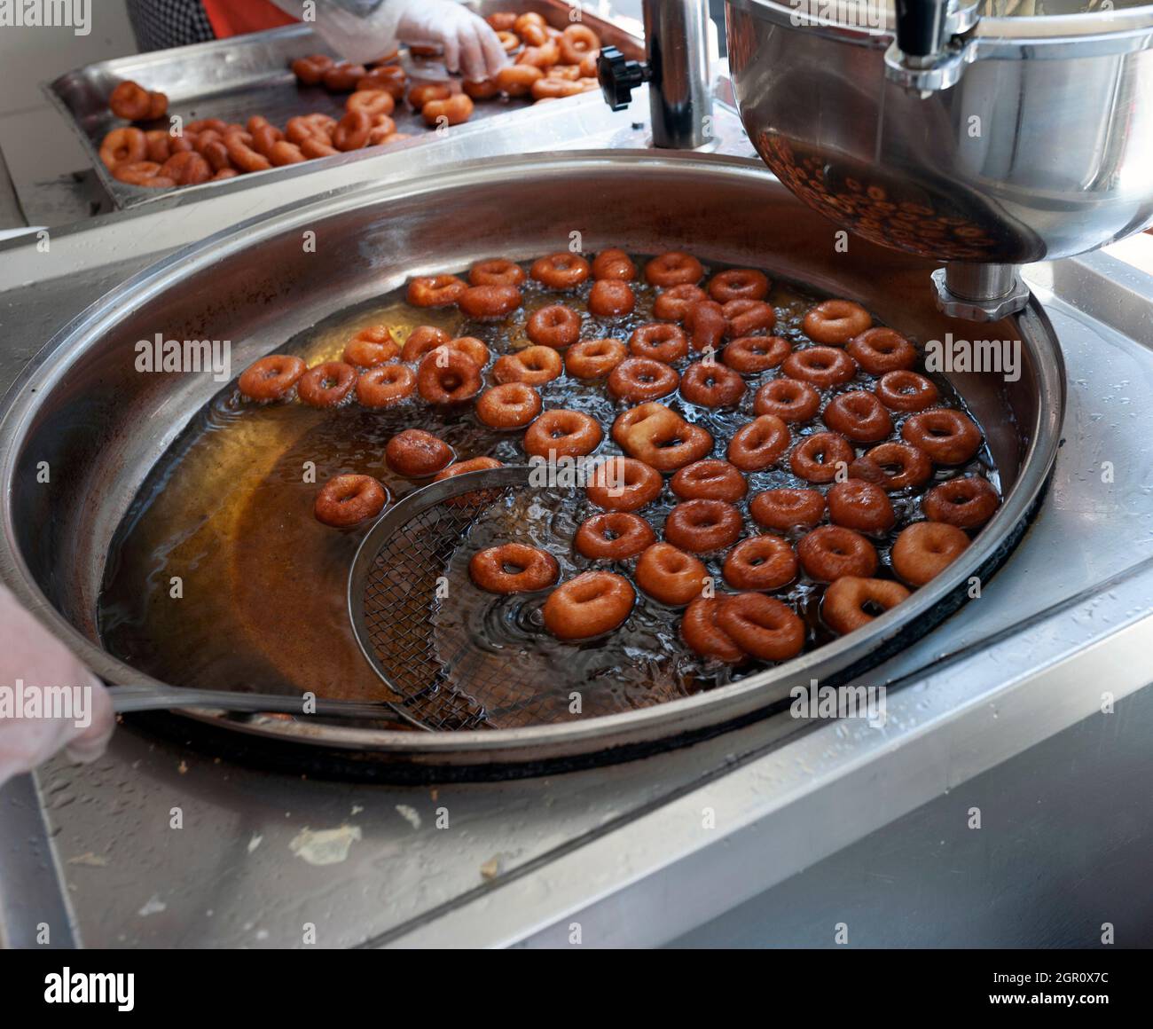 Türkische Desserts, Biss, Dessert, Sherbet-Dessert Stockfoto