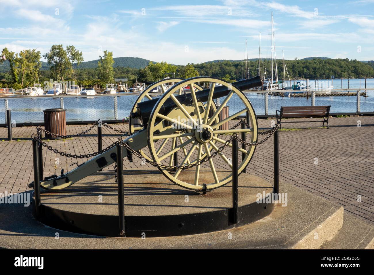 Cold Spring ist ein historisches Dorf am Hudson River im US-Bundesstaat New York Stockfoto