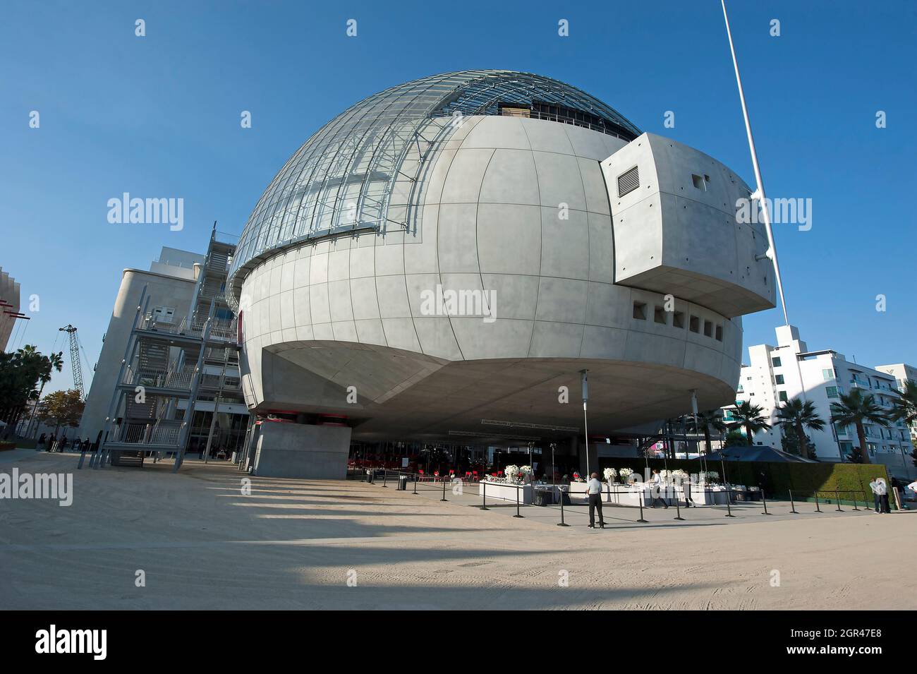 Renzo Piano's Sphere Building im Academy Museum of Motion Picturs, Los Angeles, Kalifornien, USA Stockfoto